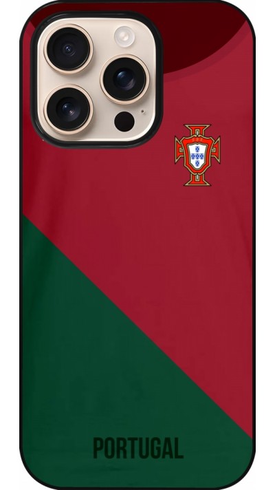 iPhone 16 Pro Case Hülle - Fussballtrikot Portugal2022