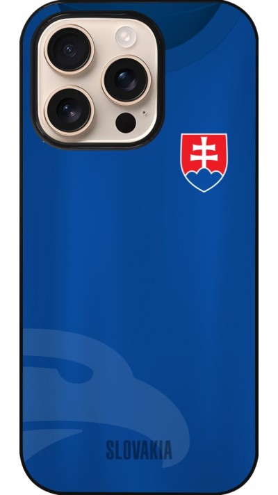 iPhone 16 Pro Case Hülle - Fussballtrikot Slowakei