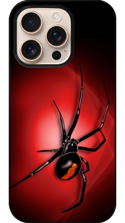 iPhone 16 Pro Case Hülle - Halloween 2023 spider black widow