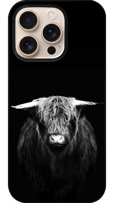 iPhone 16 Pro Case Hülle - Highland calf black