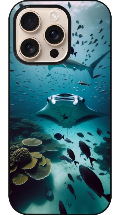 iPhone 16 Pro Case Hülle - Manta Lagune Reinigung