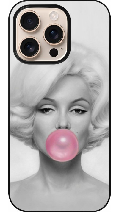 iPhone 16 Pro Case Hülle - Marilyn Bubble