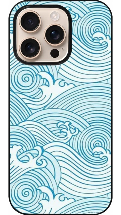 iPhone 16 Pro Case Hülle - Ocean Waves