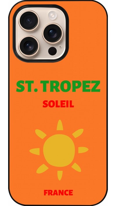 iPhone 16 Pro Case Hülle - Pop Summer Destination St-Tropez