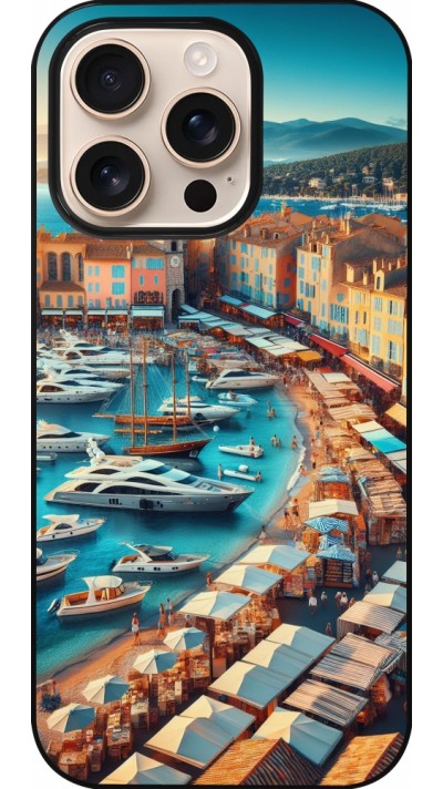 iPhone 16 Pro Case Hülle - Saint-Tropez Strand