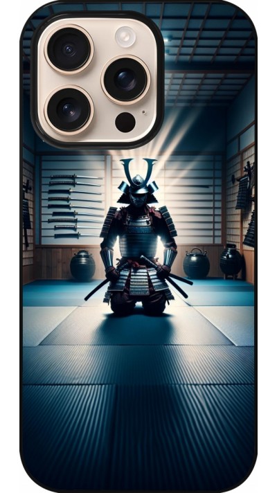 iPhone 16 Pro Case Hülle - Samurai im Gebet