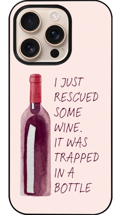 iPhone 16 Pro Case Hülle - I just rescued some wine