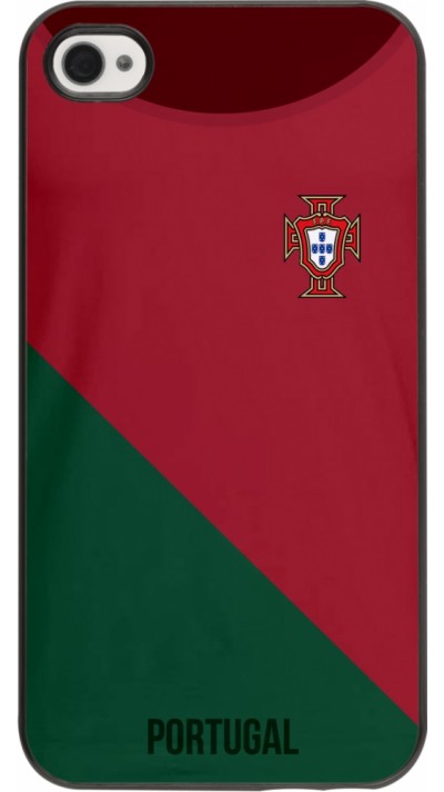 iPhone 4/4s Case Hülle - Fussballtrikot Portugal2022