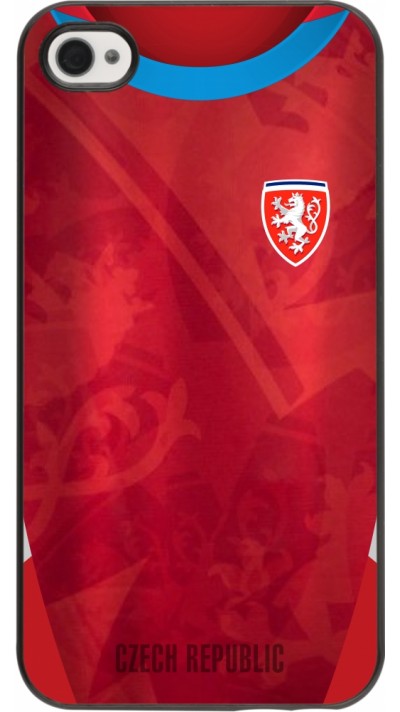 iPhone 4/4s Case Hülle - Tschechische Republik personalisierbares Fussballtrikot