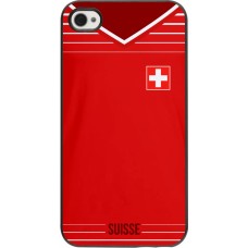 Hülle iPhone 4/4s - Football shirt Switzerland 2022