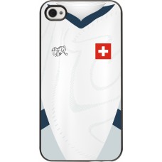 iPhone 4/4s Case Hülle - Schweiz Away personalisierbares Fussballtrikot