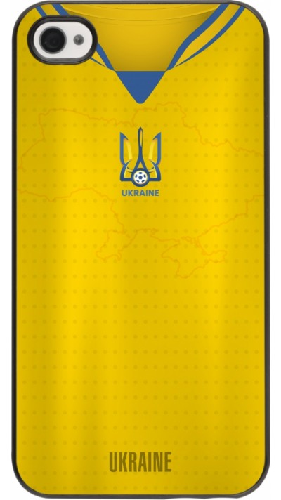 iPhone 4/4s Case Hülle - Fussballtrikot Ukraine