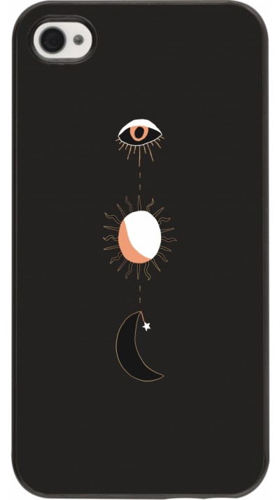 iPhone 4/4s Case Hülle - Halloween 22 eye sun moon