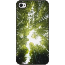 iPhone 4/4s Case Hülle - Spring 23 forest blue sky