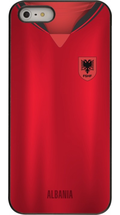 iPhone 5/5s / SE (2016) Case Hülle - Albanien personalisierbares Fussballtrikot