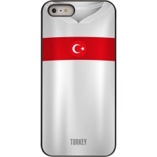 iPhone 5/5s / SE (2016) Case Hülle - Türkei personalisierbares Fussballtrikot