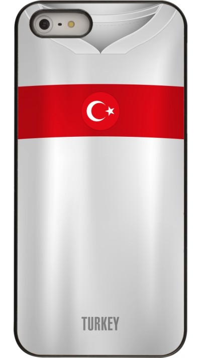 iPhone 5/5s / SE (2016) Case Hülle - Türkei personalisierbares Fussballtrikot