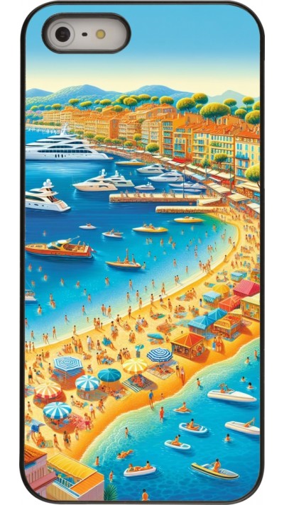 iPhone 5/5s / SE (2016) Case Hülle - French Riviera People