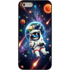 iPhone 5/5s / SE (2016) Case Hülle - VR SpaceCat Odyssee