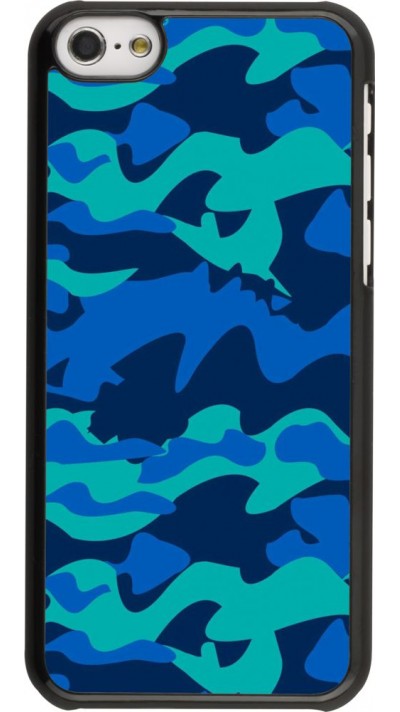 Hülle iPhone 5c - Camo Blue