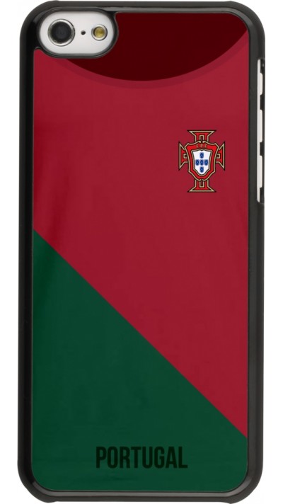 iPhone 5c Case Hülle - Fussballtrikot Portugal2022