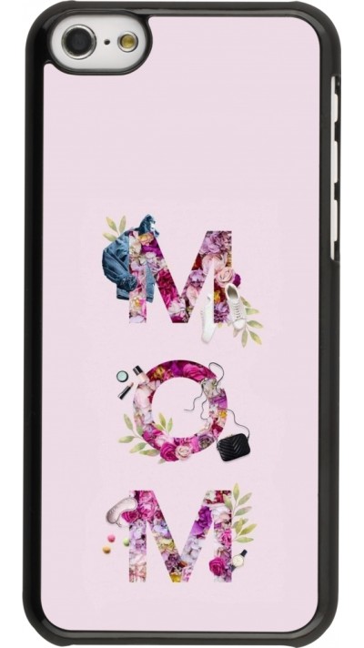 iPhone 5c Case Hülle - Mom 2024 girly mom