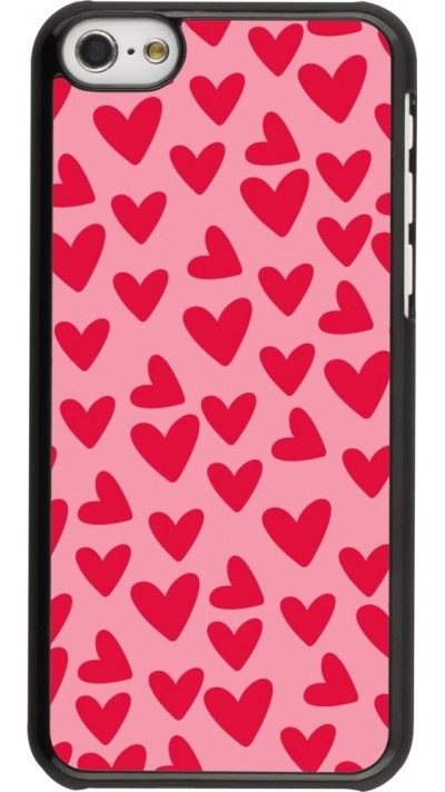 iPhone 5c Case Hülle - Mom 2024 kleine Herzen