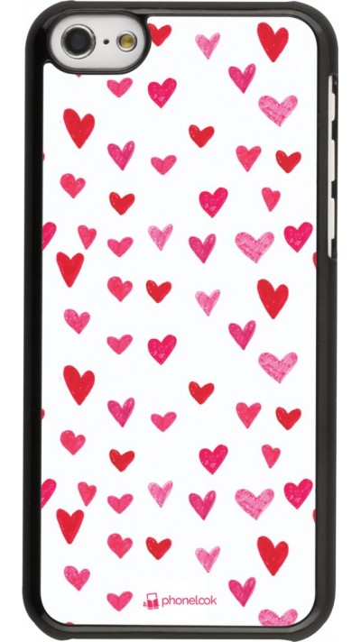 Hülle iPhone 5c - Valentine 2022 Many pink hearts