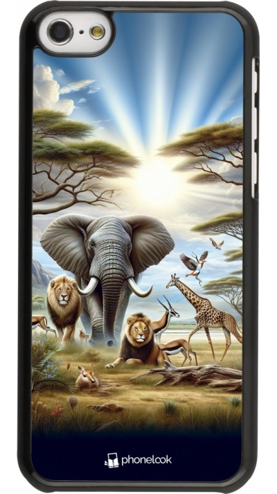 Coque iPhone 5c - Vie sauvage africaine