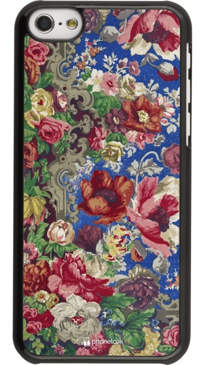 Hülle iPhone 5c - Vintage Art Flowers