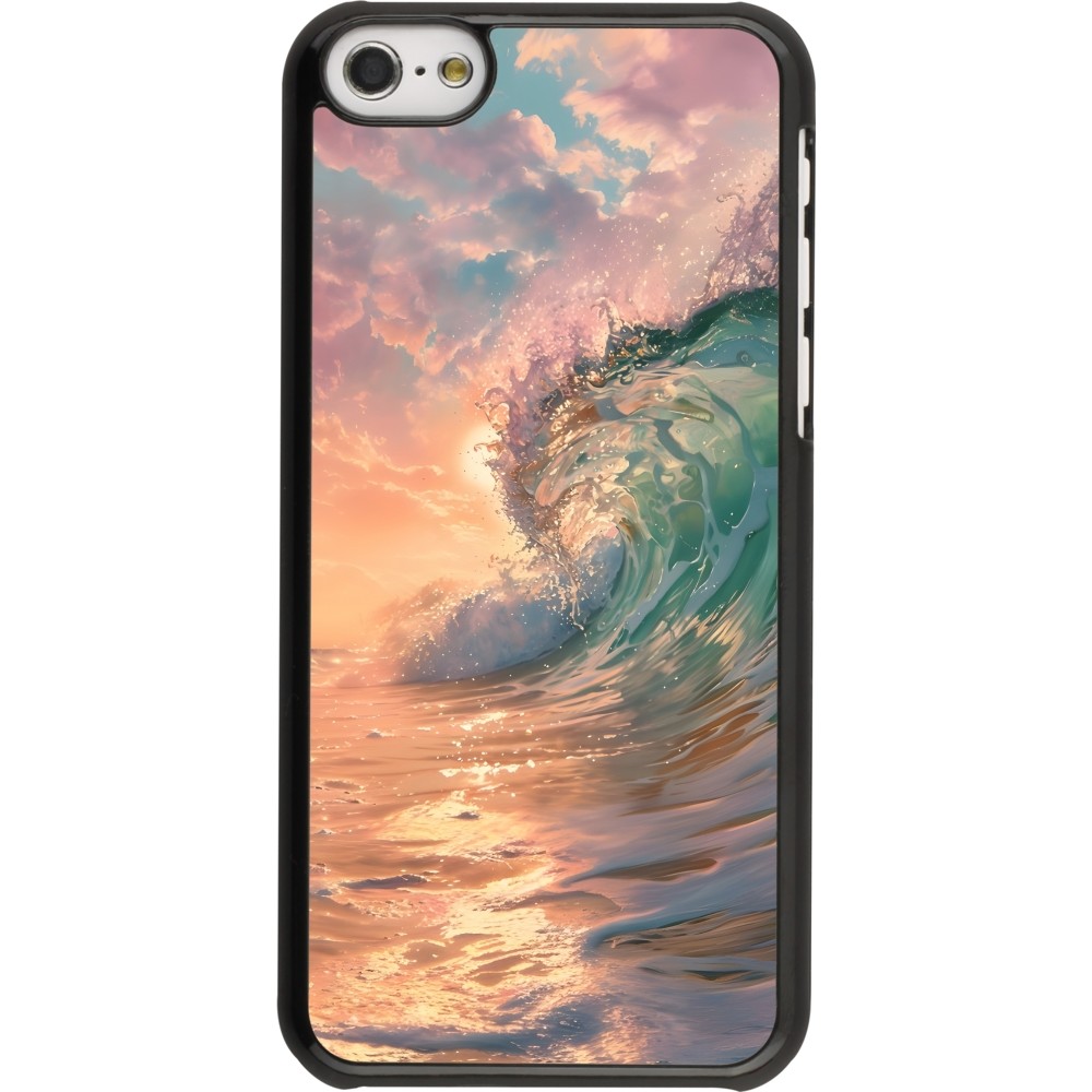 iPhone 5c Case Hülle - Wave Sunset