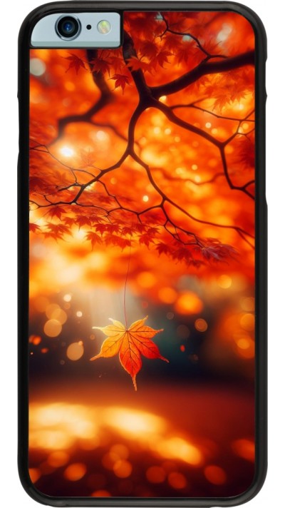 iPhone 6/6s Case Hülle - Herbst Magisch Orange