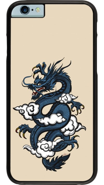 iPhone 6/6s Case Hülle - Blue Dragon Tattoo