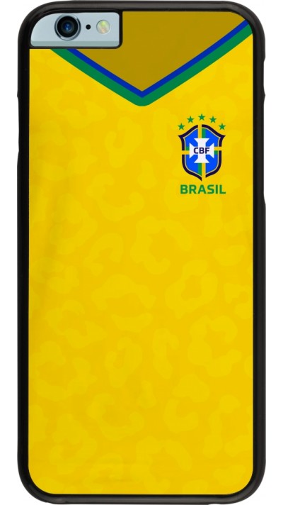 iPhone 6/6s Case Hülle - Brasilien 2022 personalisierbares Fußballtrikot