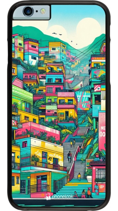 iPhone 6/6s Case Hülle - Medellin Comuna 13 Kunst