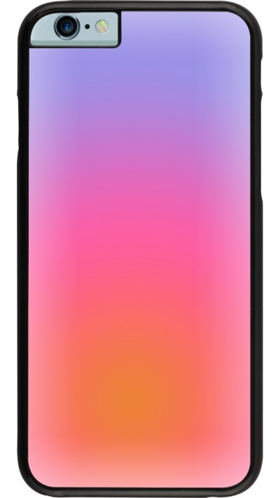 iPhone 6/6s Case Hülle - Orange Pink Blue Gradient