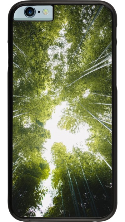 iPhone 6/6s Case Hülle - Spring 23 forest blue sky