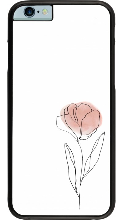 iPhone 6/6s Case Hülle - Spring 23 minimalist flower