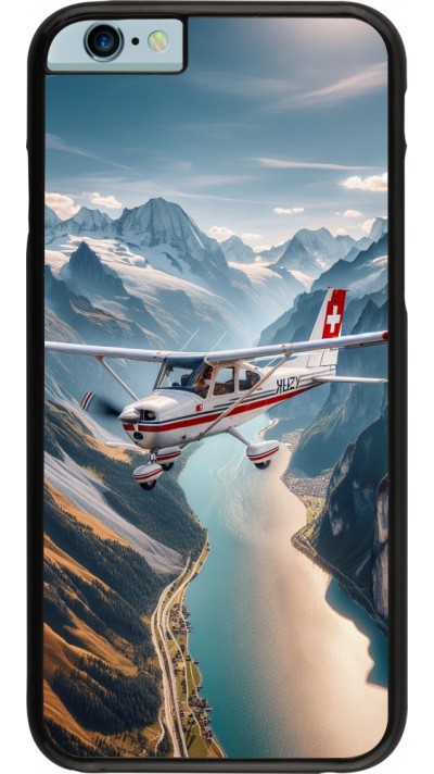 iPhone 6/6s Case Hülle - Schweizer Alpenflug