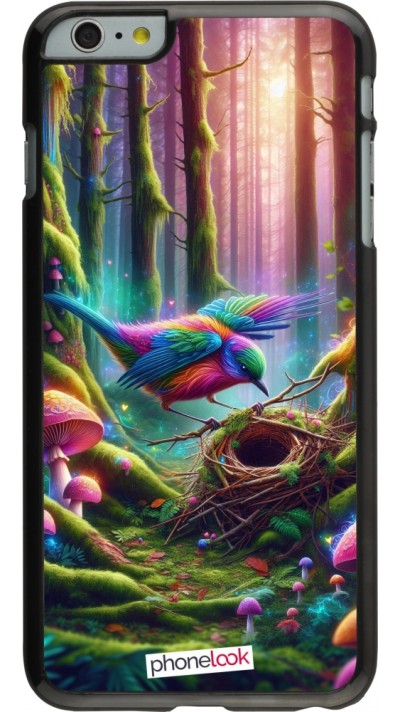 iPhone 6 Plus / 6s Plus Case Hülle - Vogel Nest Wald