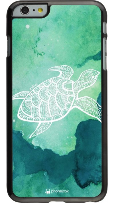 Coque iPhone 6 Plus / 6s Plus - Turtle Aztec Watercolor