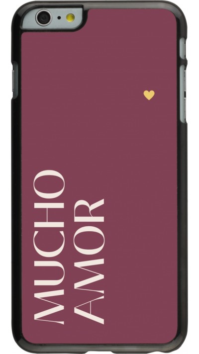 iPhone 6 Plus / 6s Plus Case Hülle - Valentine 2024 mucho amor rosado