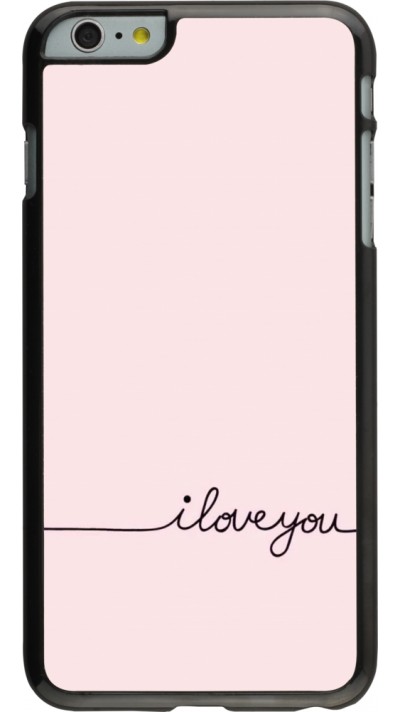 iPhone 6 Plus / 6s Plus Case Hülle - Valentine 2023 i love you writing