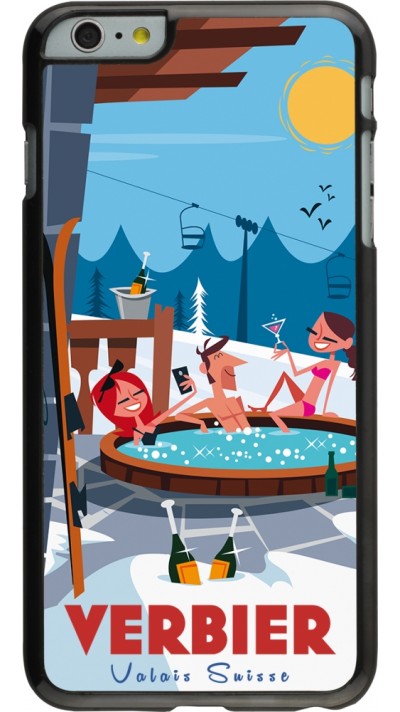 iPhone 6 Plus / 6s Plus Case Hülle - Verbier Mountain Jacuzzi