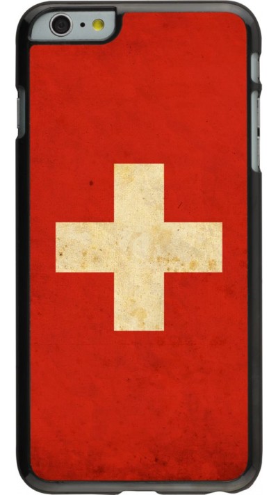 Hülle iPhone 6 Plus / 6s Plus - Vintage Flag SWISS