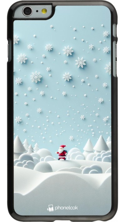 iPhone 6 Plus / 6s Plus Case Hülle - Weihnachten 2023 Kleiner Vater Schneeflocke