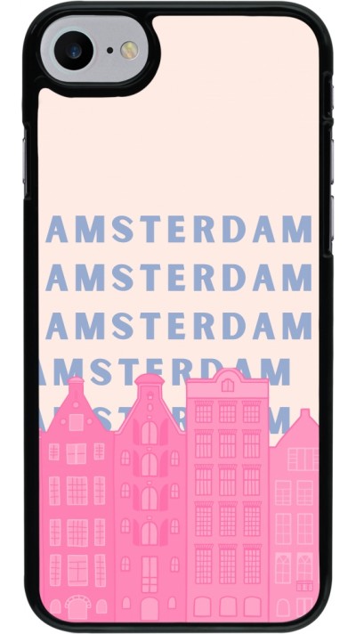 iPhone 7 / 8 / SE (2020, 2022) Case Hülle - Amsterdam Pink Print