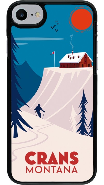 iPhone 7 / 8 / SE (2020, 2022) Case Hülle - Crans-Montana Cabane