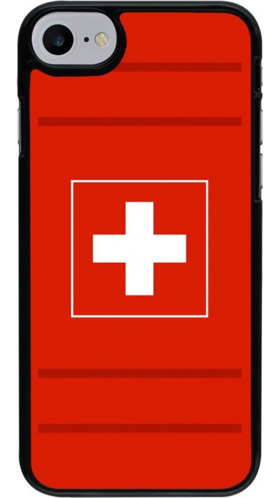 Hülle iPhone 7 / 8 / SE (2020, 2022) - Euro 2020 Switzerland
