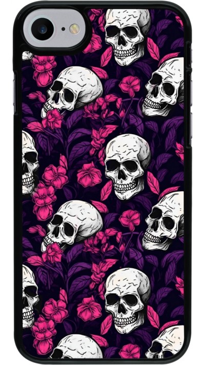 iPhone 7 / 8 / SE (2020, 2022) Case Hülle - Halloween 2024 romantic skulls